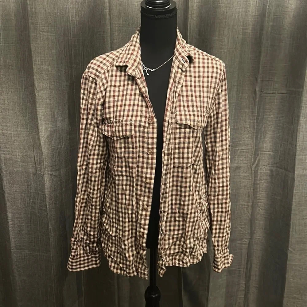 Plaid ASOS Button Up